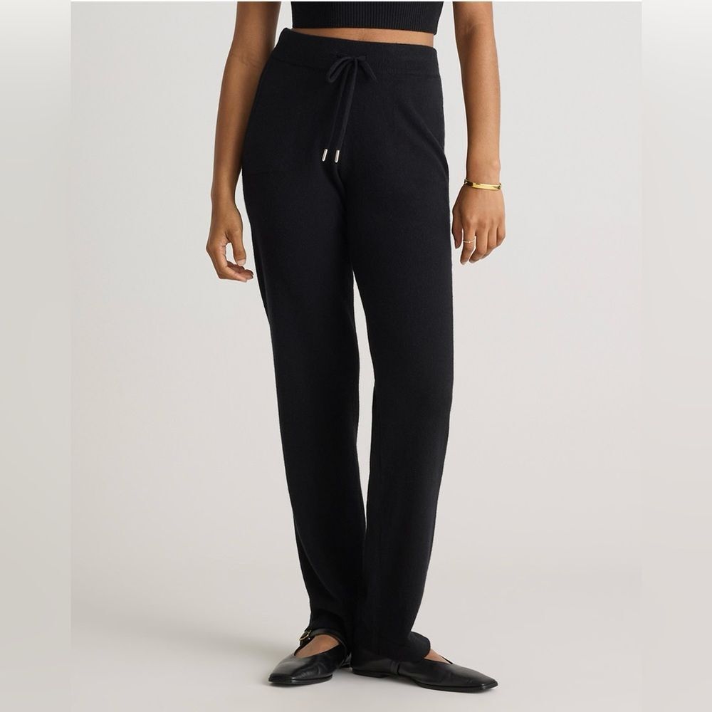 Quince Mongolian Cashmere Straight Leg Pants XS